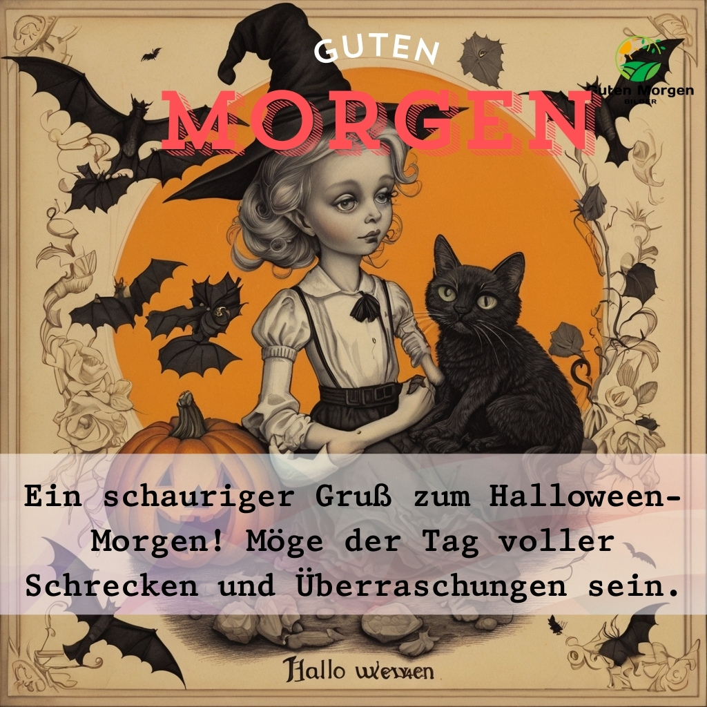 guten morgen bilder halloween 2