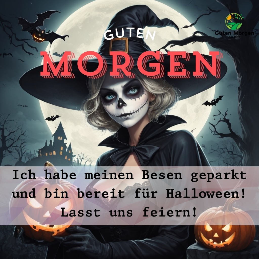 guten morgen bilder halloween 24