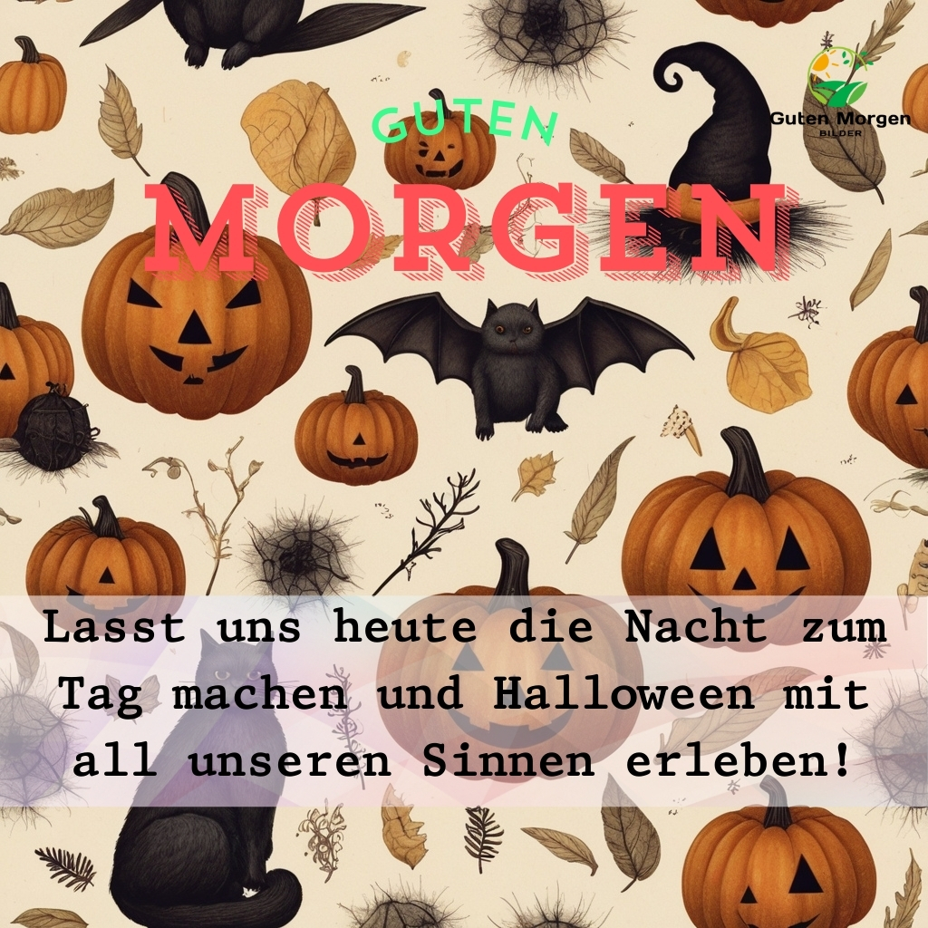 guten morgen bilder halloween 38