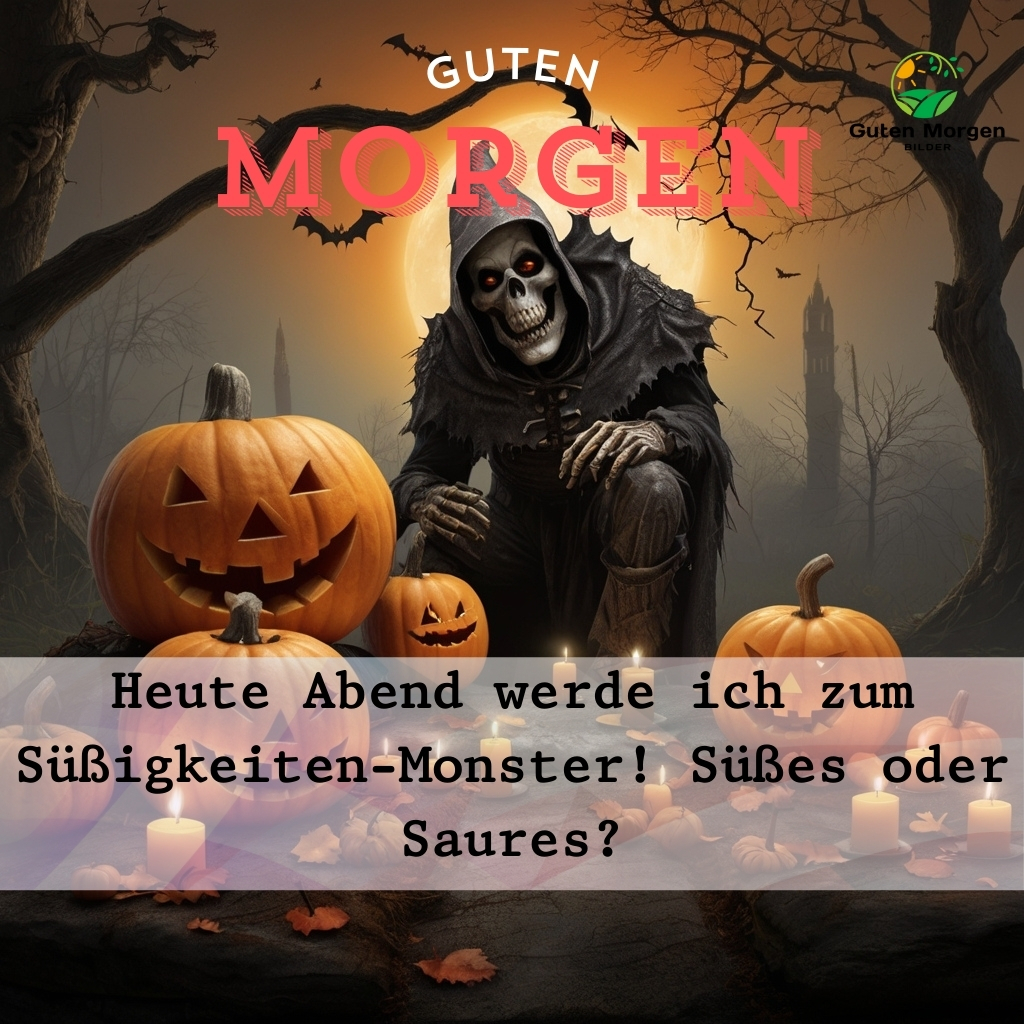 guten morgen bilder halloween 4