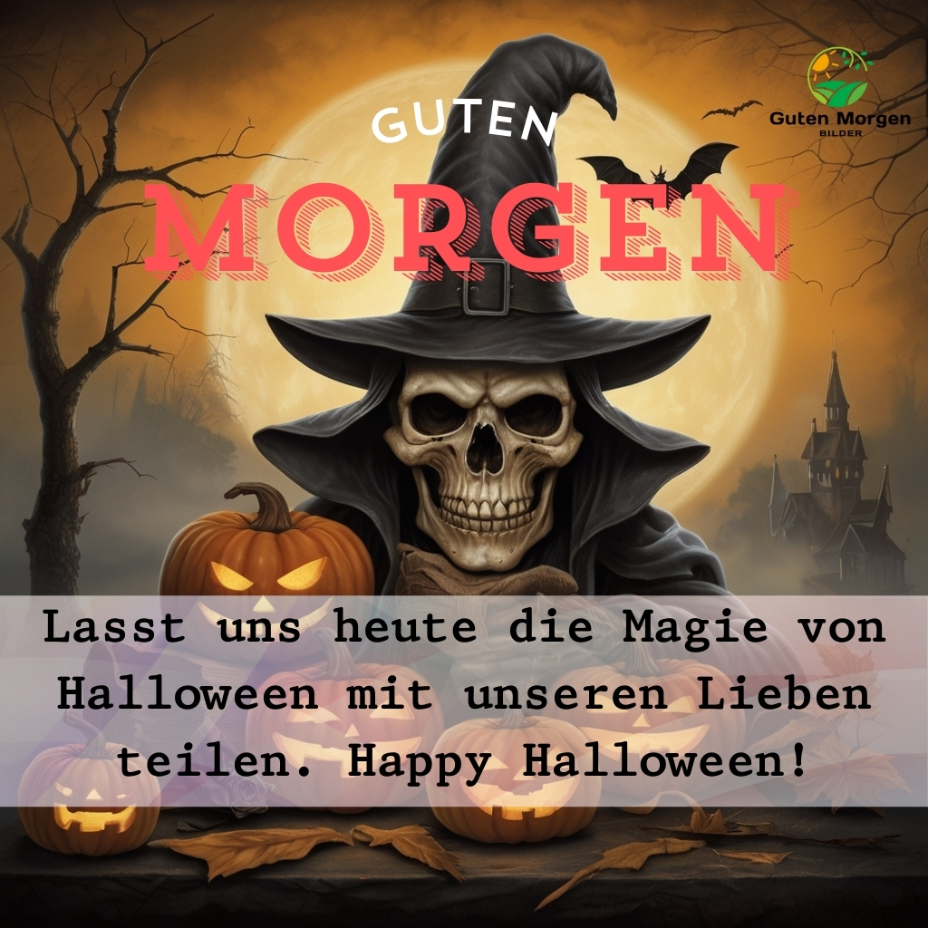 guten morgen bilder halloween 5