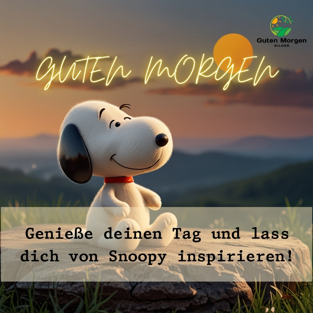 guten morgen bilder snoopy 10