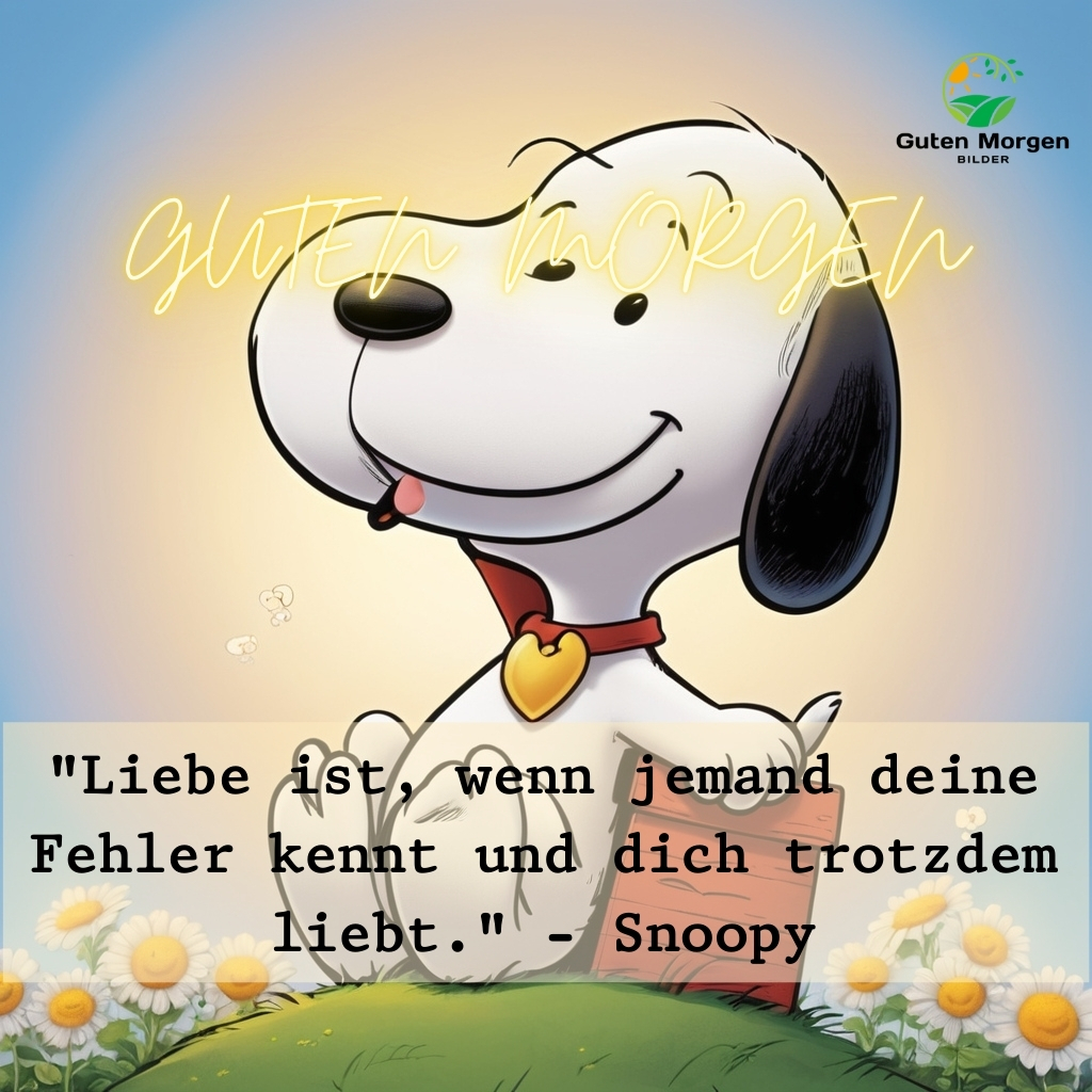 guten morgen bilder snoopy 13