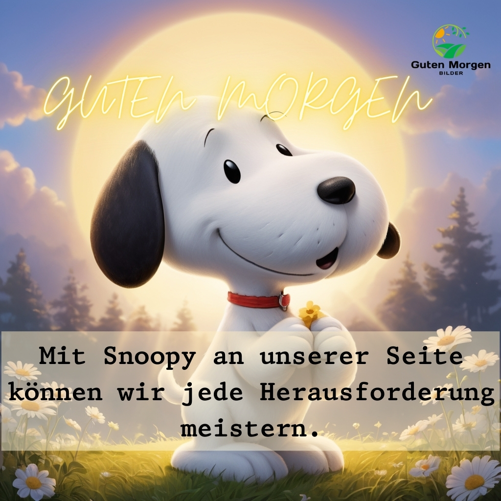 guten morgen bilder snoopy 15