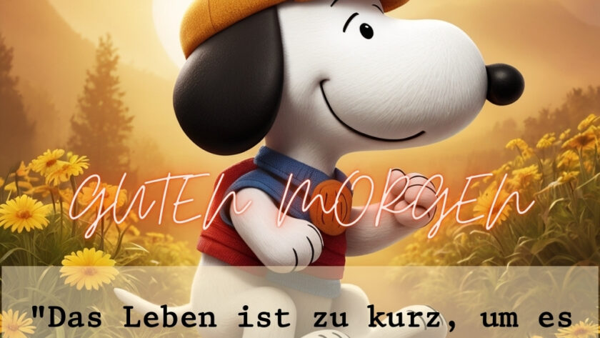 guten morgen bilder snoopy 17