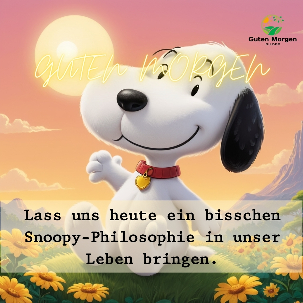 guten morgen bilder snoopy 18