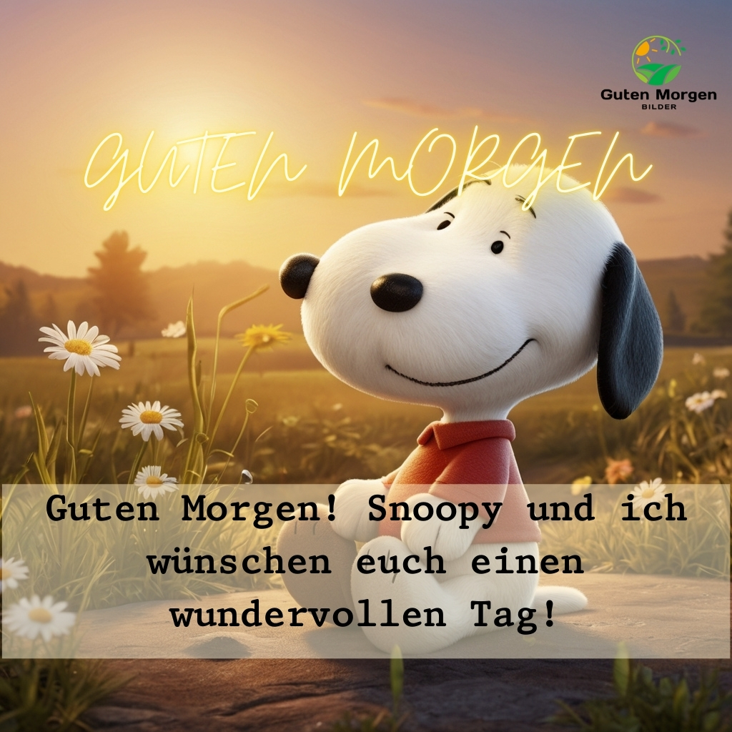 guten morgen bilder snoopy 19