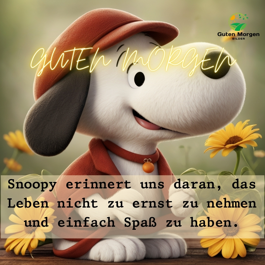 guten morgen bilder snoopy 20