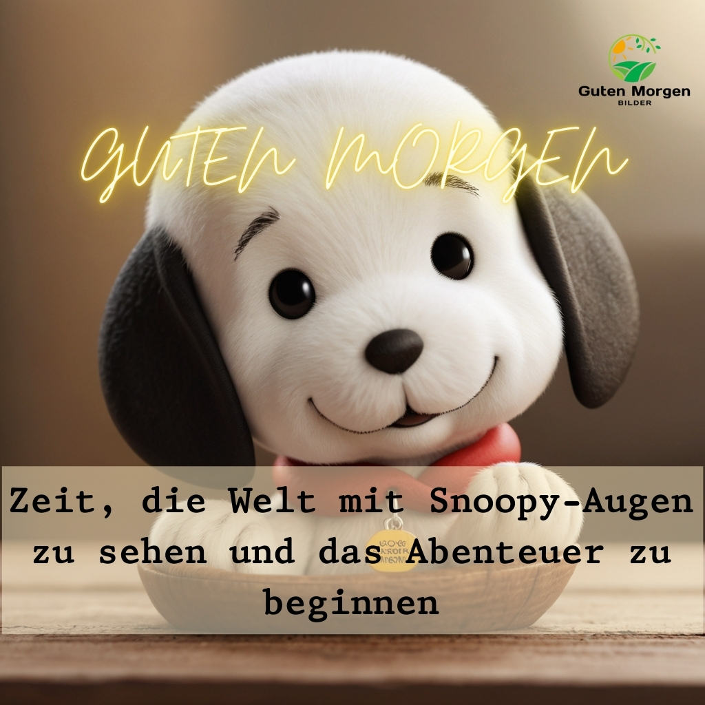 guten morgen bilder snoopy 21