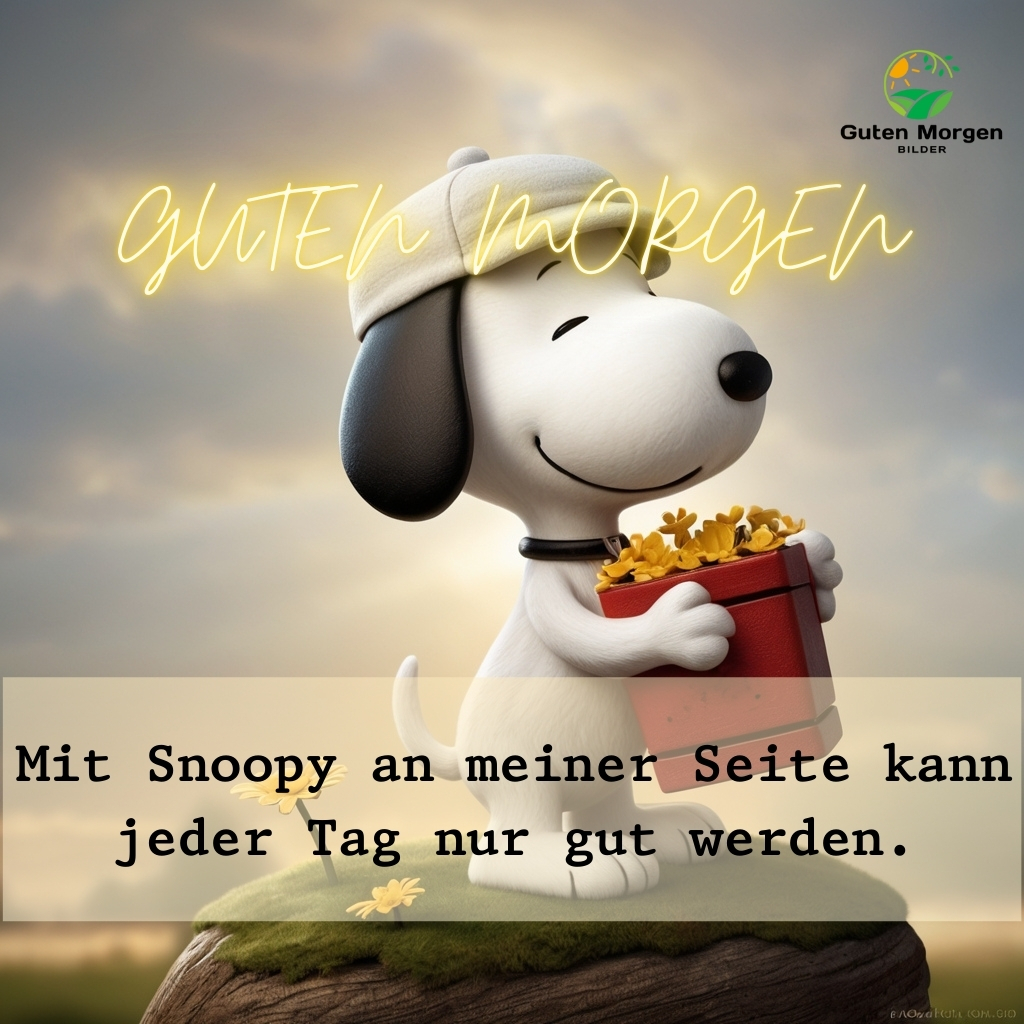 guten morgen bilder snoopy 22