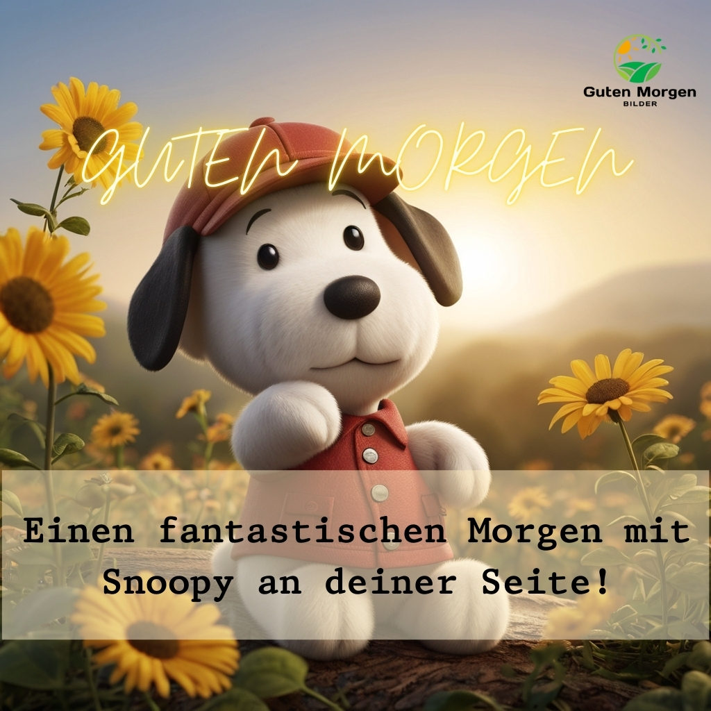 guten morgen bilder snoopy 23