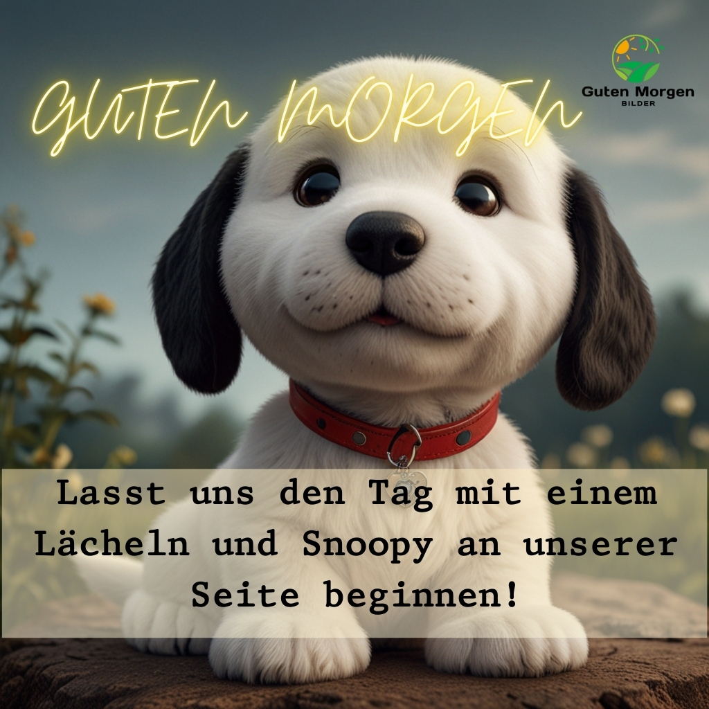 guten morgen bilder snoopy 4