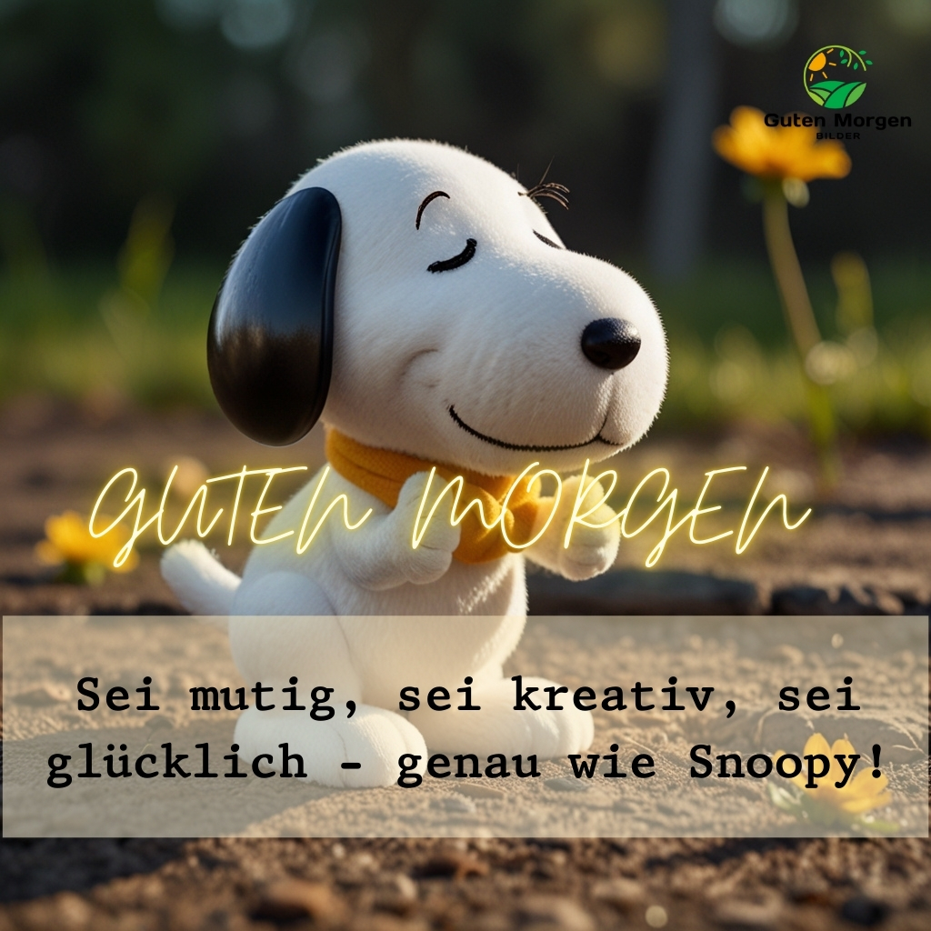 guten morgen bilder snoopy 6