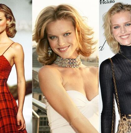 she became the face of the iconic hello boys wonderbra campaign she is 50 years old do you know who she is 6D2J