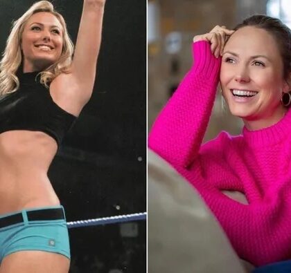 she is the wwe hall of famer and star of dancing with the stars she is 45 years old now do you know who she is 4hU4